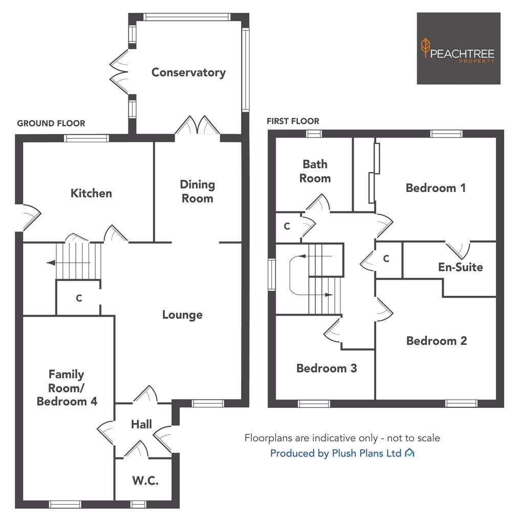 3 bedroom detached house for sale - floorplan