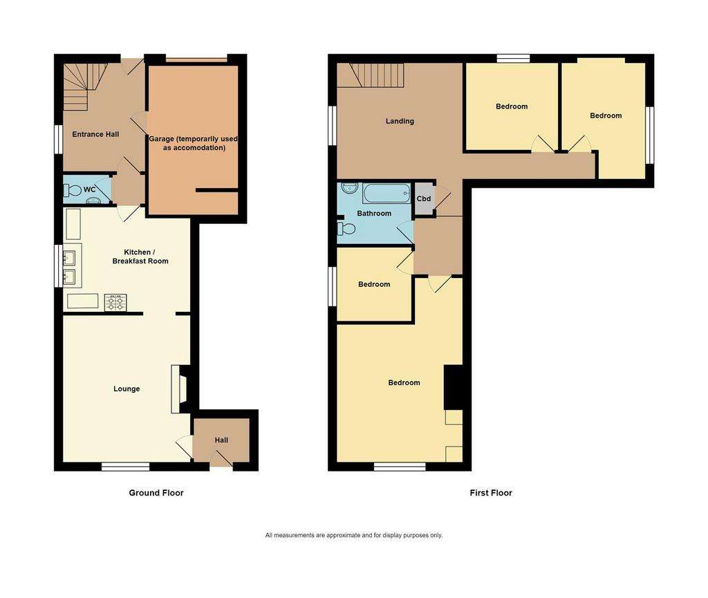 4 bedroom semi-detached house for sale - floorplan