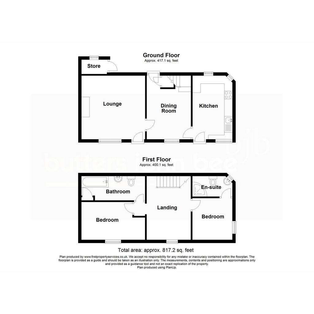 2 bedroom cottage for sale - floorplan