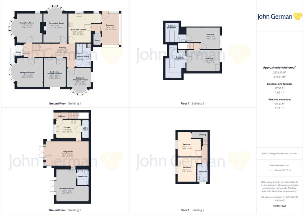 6 bedroom detached house for sale - floorplan