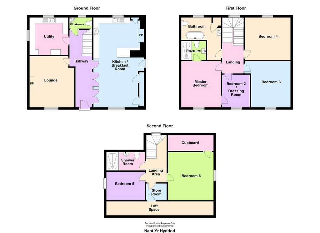 6 bedroom detached house for sale - floorplan