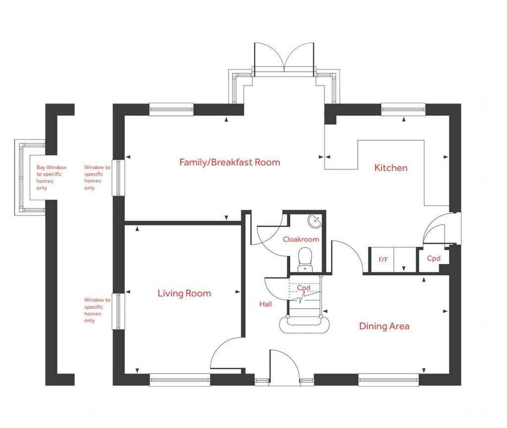 4 bedroom detached house for sale - floorplan