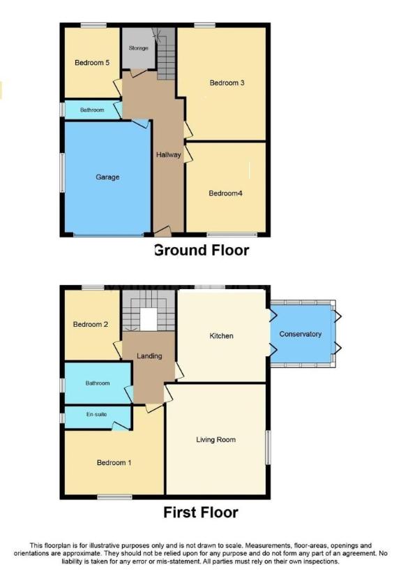 5 bedroom detached house for sale - floorplan