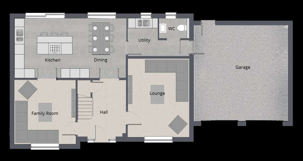 6 bedroom detached house for sale - floorplan