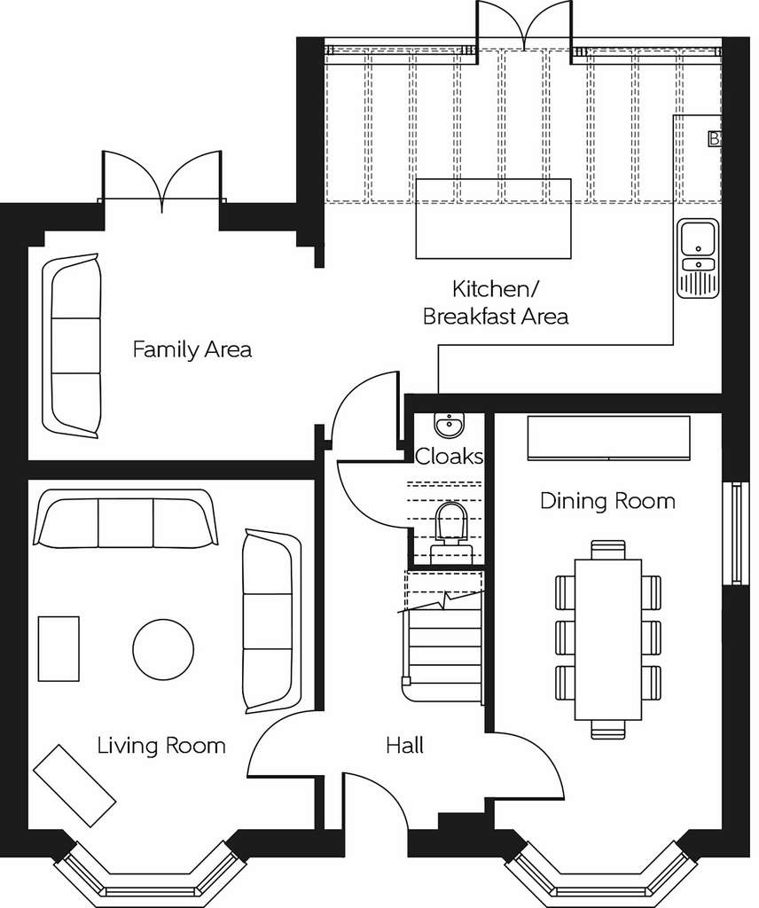 4 bedroom detached house for sale - floorplan