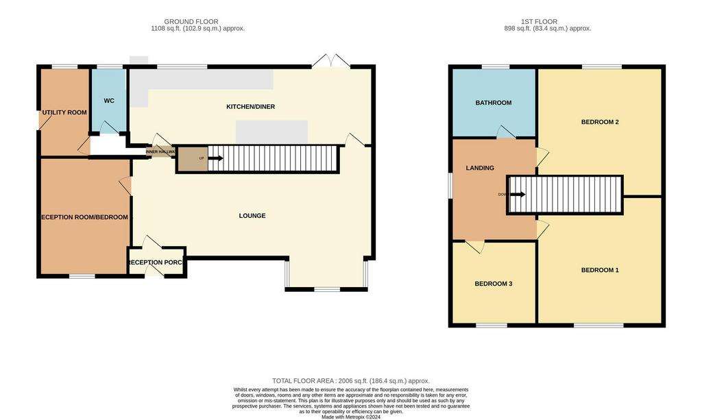 4 bedroom detached house for sale - floorplan