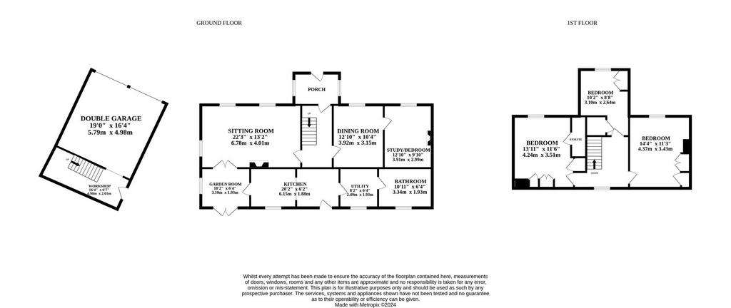 4 bedroom detached house for sale - floorplan