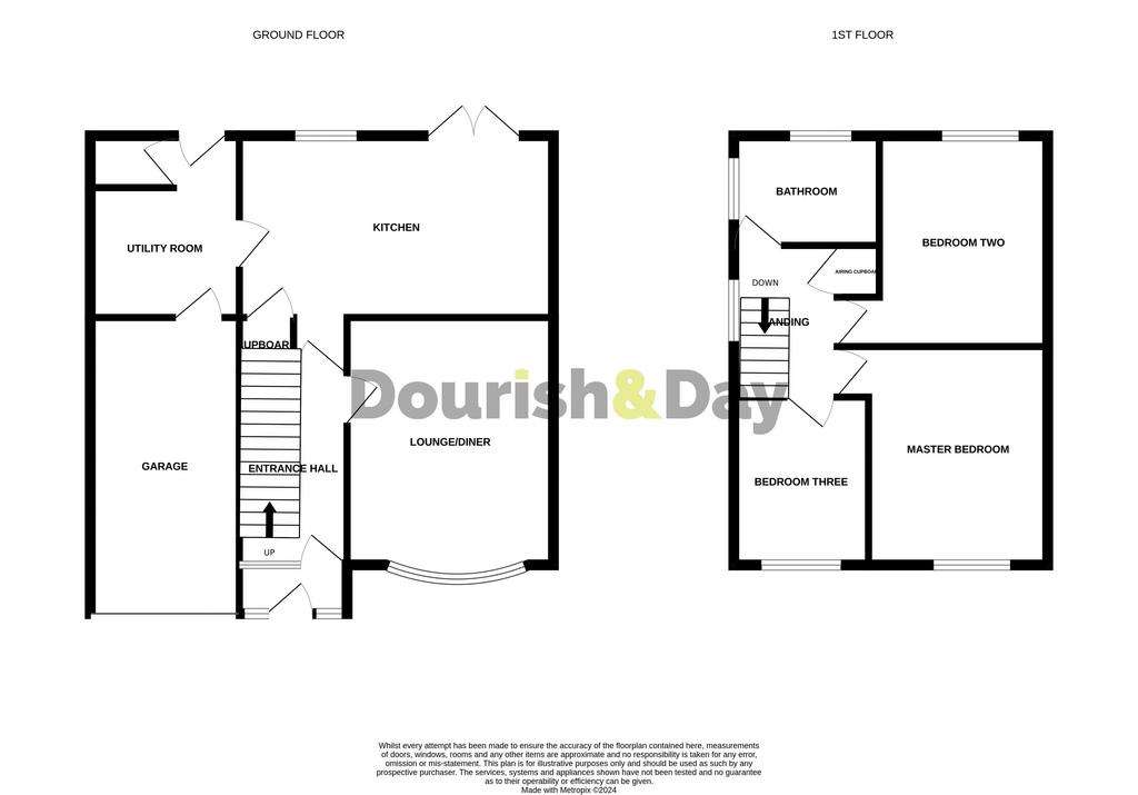 3 bedroom detached house for sale - floorplan