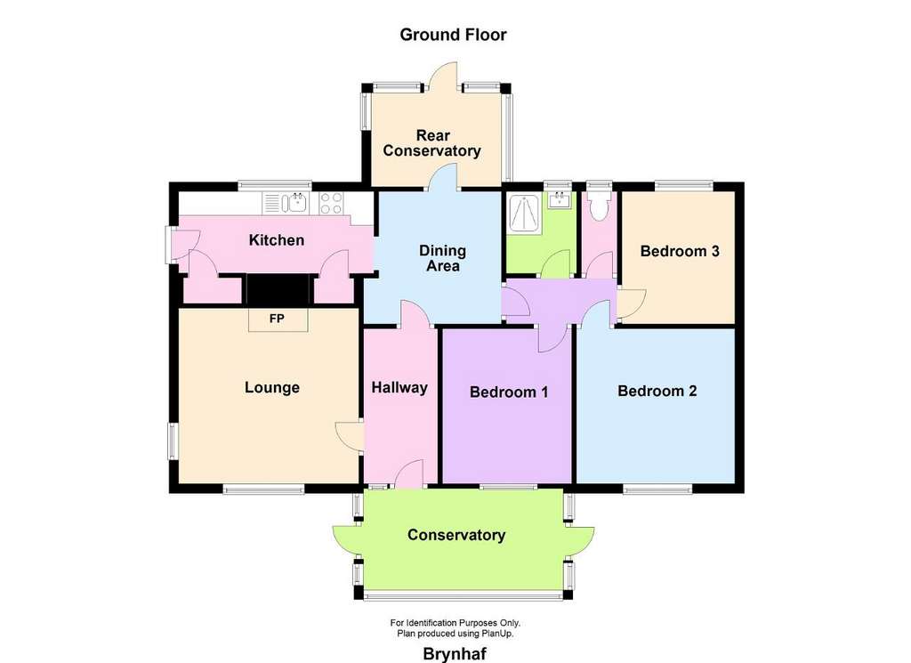 3 bedroom detached bungalow for sale - floorplan