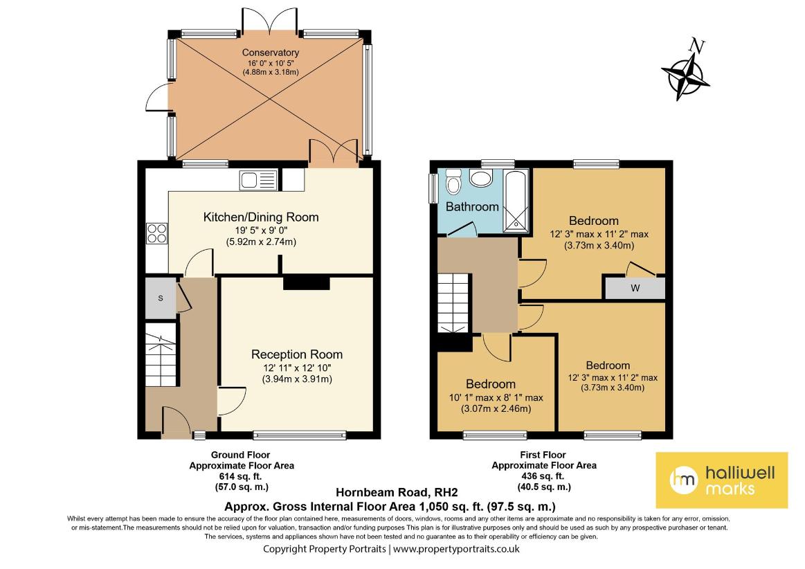 3 bedroom detached house for sale - floorplan