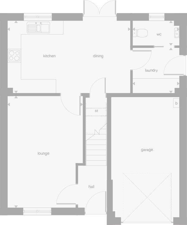 4 bedroom detached house for sale - floorplan