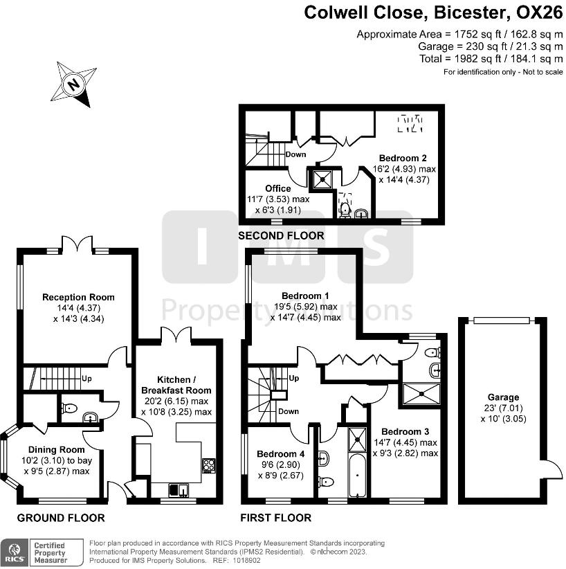 5 bedroom detached house for sale - floorplan