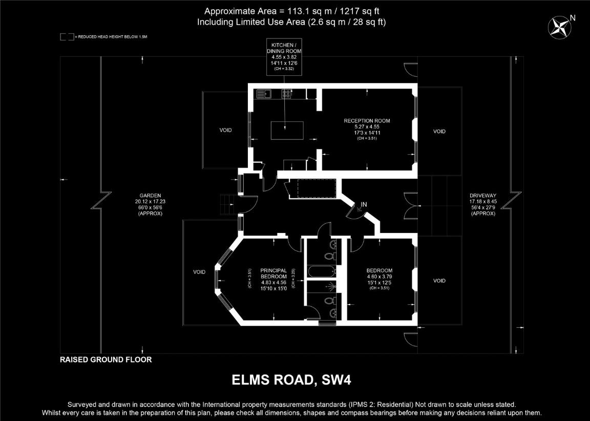 2 bedroom flat for sale - floorplan