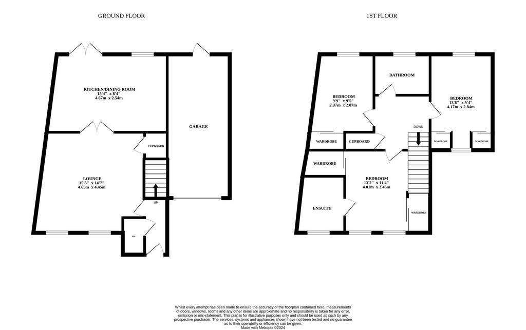 3 bedroom link-detached house for sale - floorplan