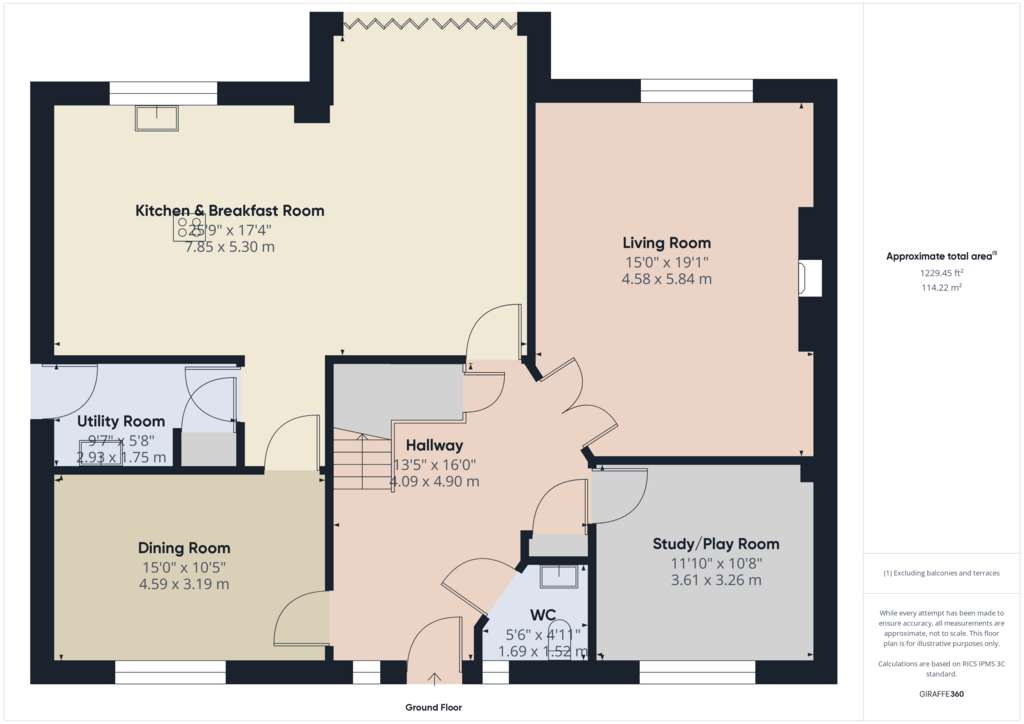 5 bedroom detached house for sale - floorplan