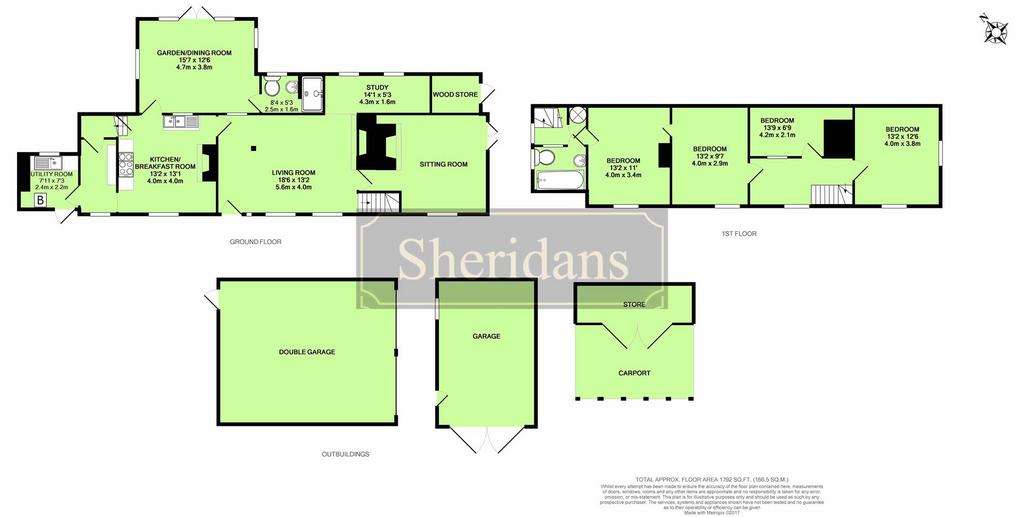 4 bedroom detached house for sale - floorplan