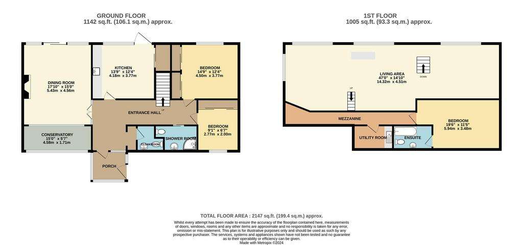 3 bedroom detached house for sale - floorplan