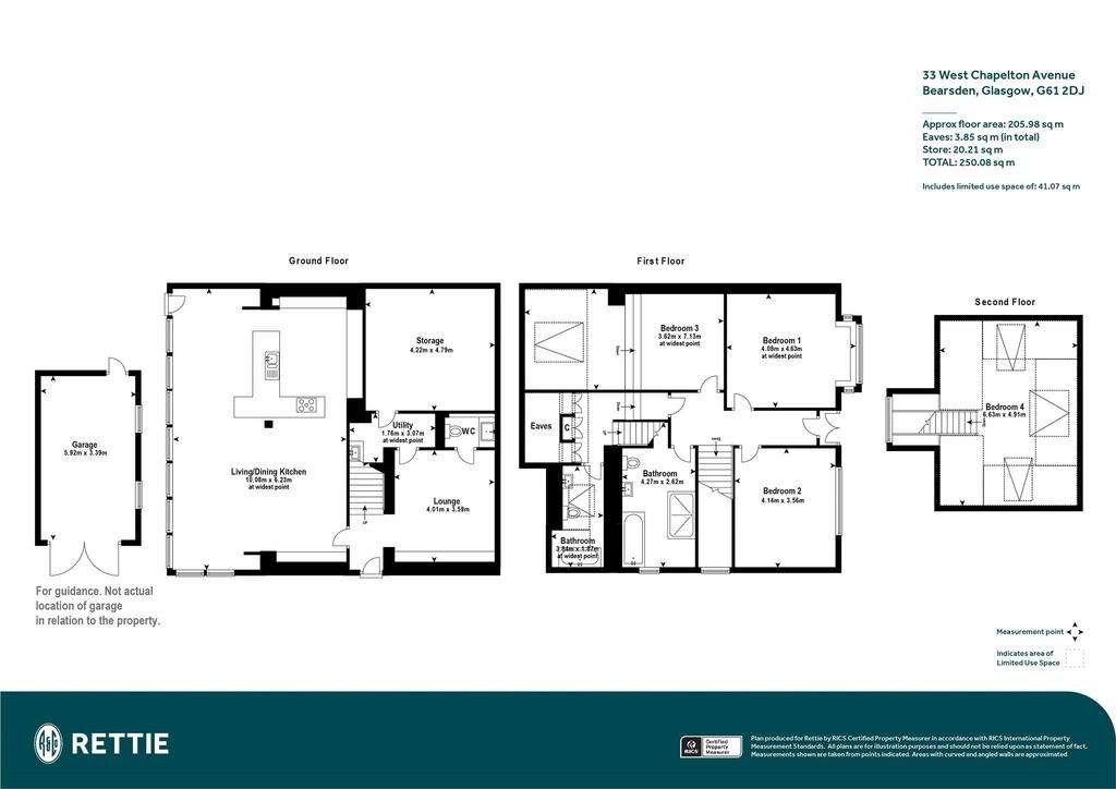 4 bedroom detached house for sale - floorplan