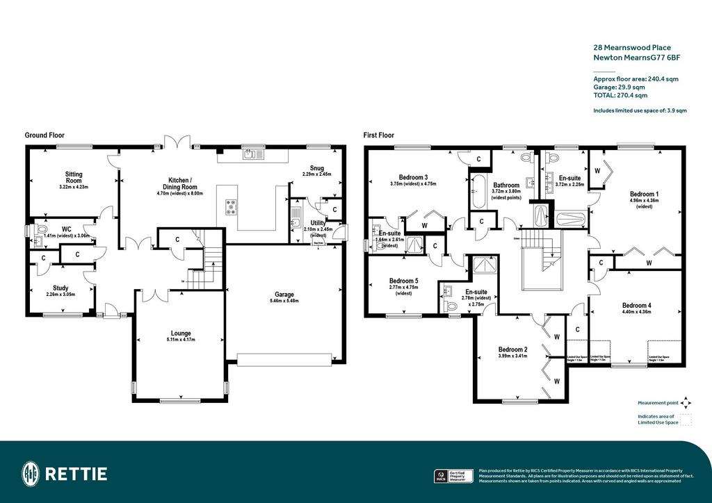 5 bedroom detached house for sale - floorplan