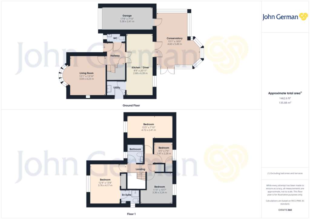 4 bedroom detached house for sale - floorplan