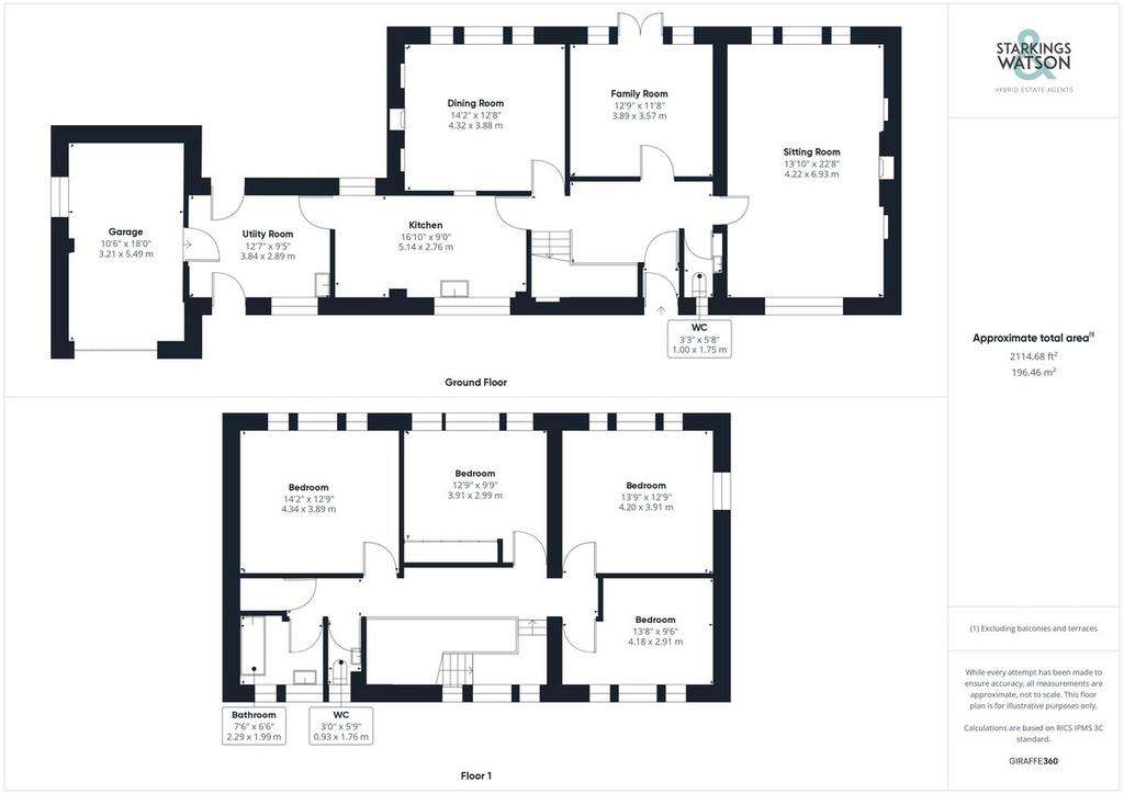 4 bedroom detached house for sale - floorplan