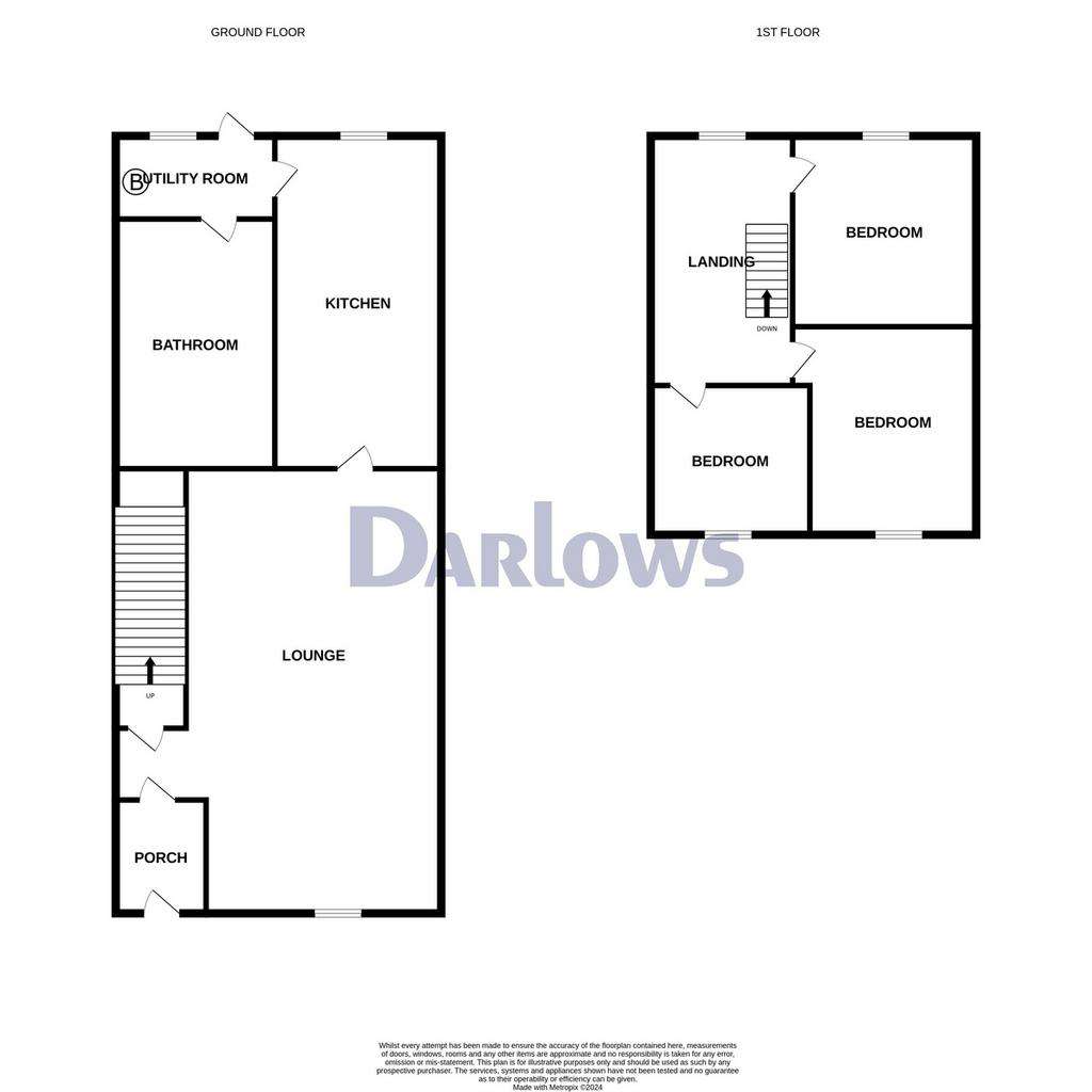 3 bedroom terraced house for sale - floorplan