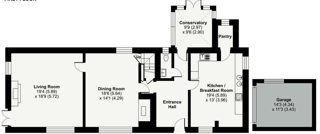 5 bedroom detached house for sale - floorplan