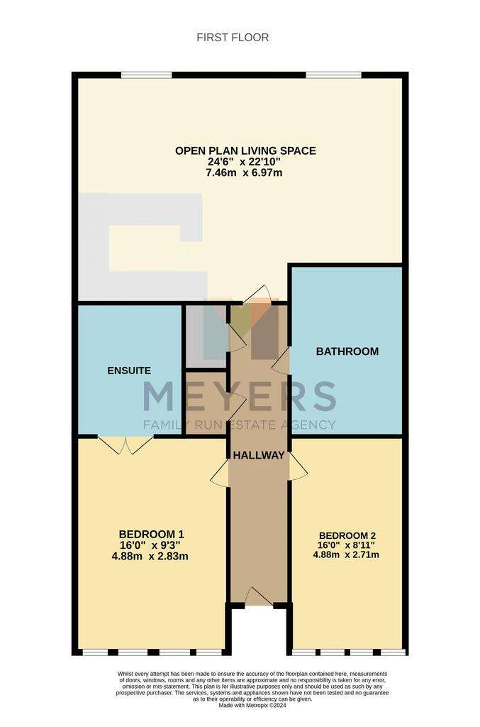 2 bedroom flat for sale - floorplan