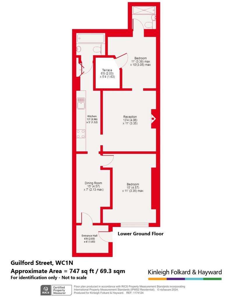 2 bedroom flat for sale - floorplan