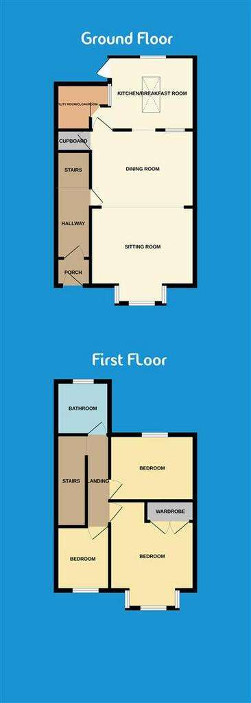 3 bedroom house for sale - floorplan