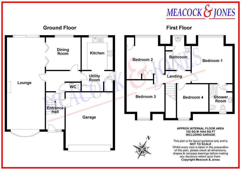 4 bedroom chalet for sale - floorplan