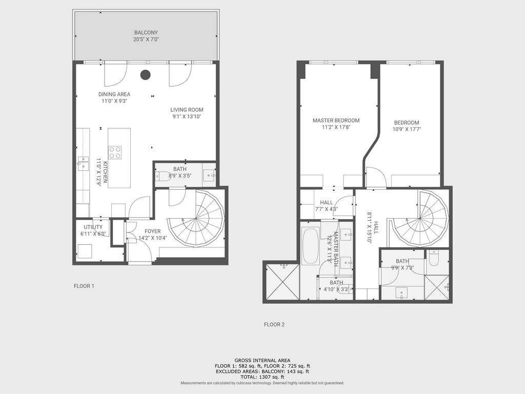 2 bedroom flat to rent - floorplan