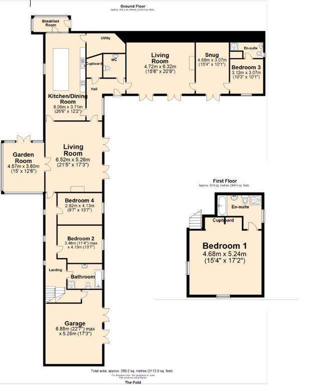 4 bedroom detached house for sale - floorplan