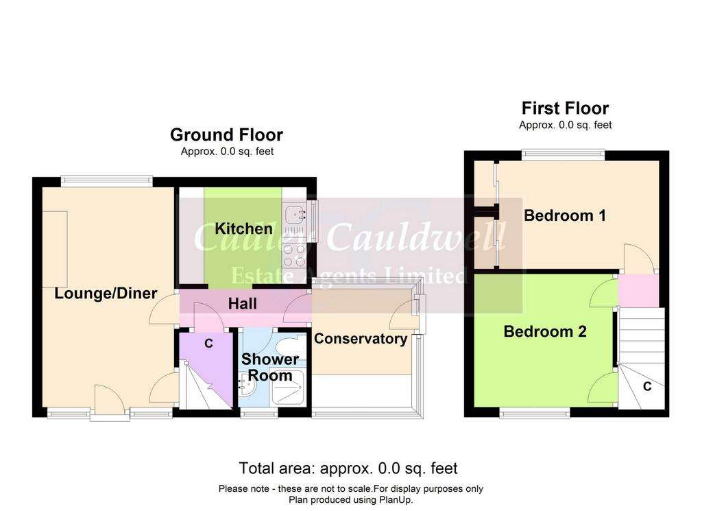 2 bedroom semi-detached house for sale - floorplan