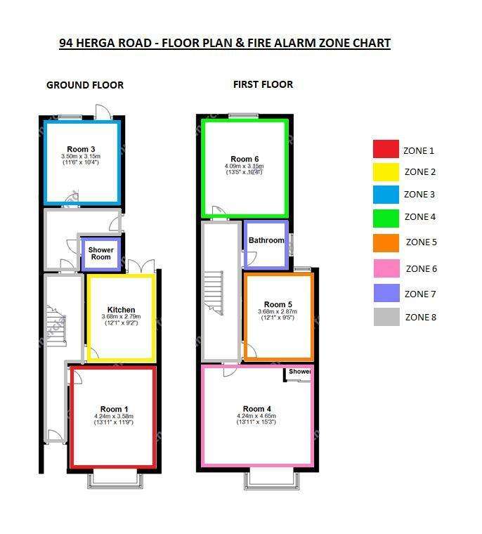 Room to rent - floorplan