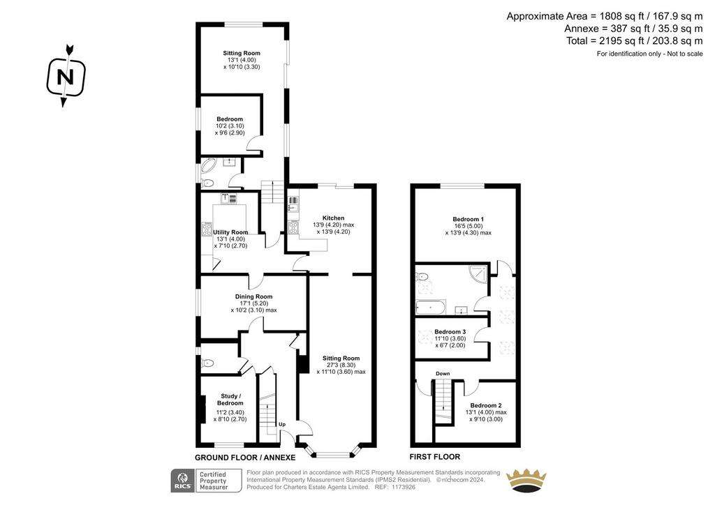 4 bedroom detached house for sale - floorplan