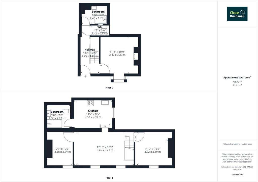 3 bedroom house to rent - floorplan