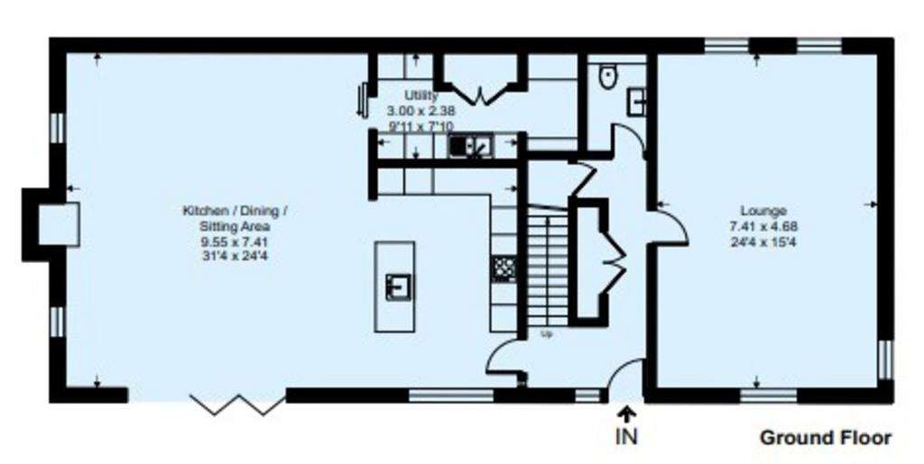 4 bedroom house for sale - floorplan