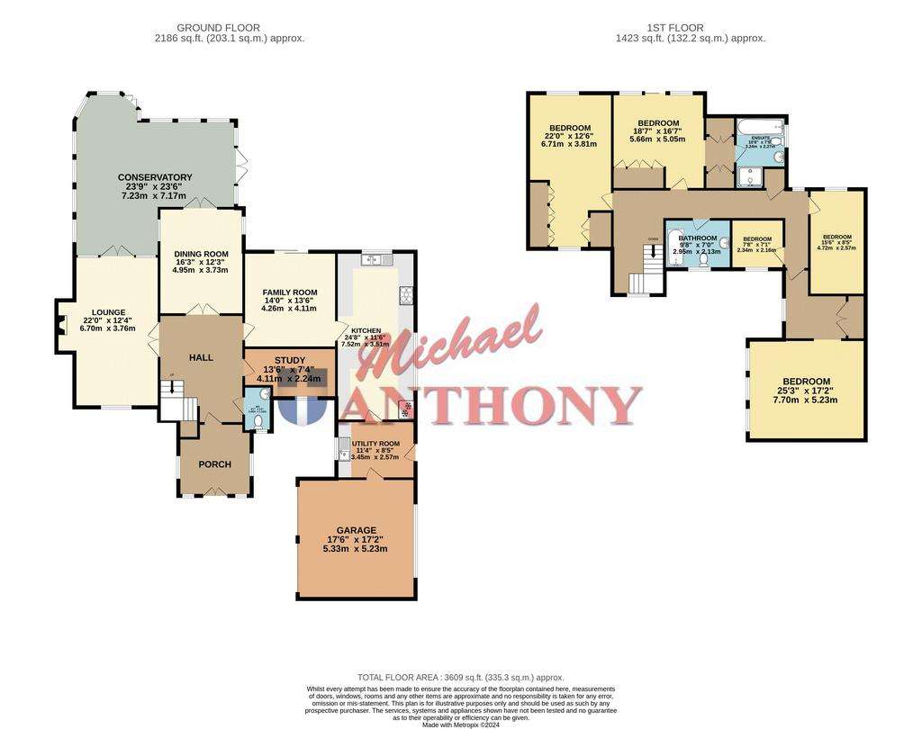 5 bedroom detached house for sale - floorplan