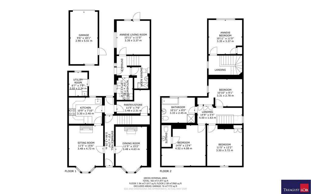 4 bedroom detached house for sale - floorplan