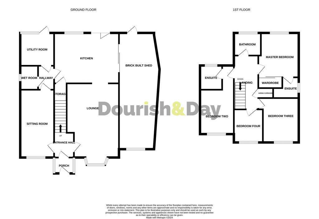 4 bedroom detached house for sale - floorplan