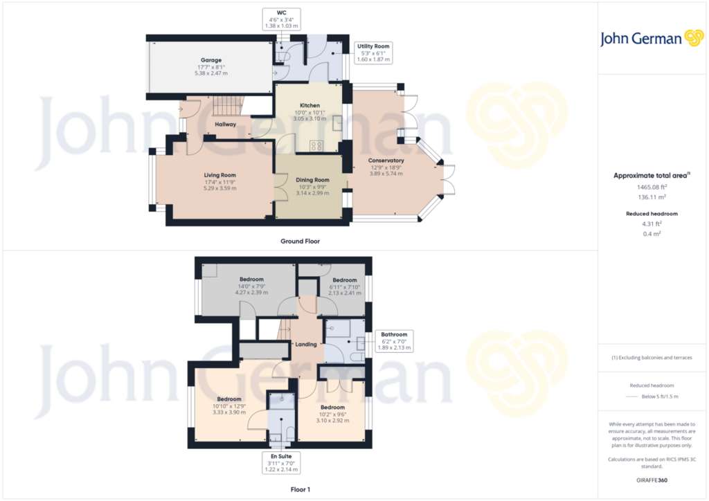 4 bedroom detached house for sale - floorplan