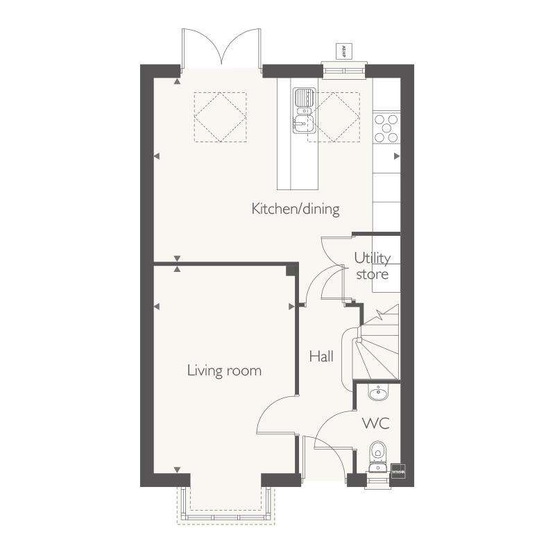 4 bedroom detached house for sale - floorplan