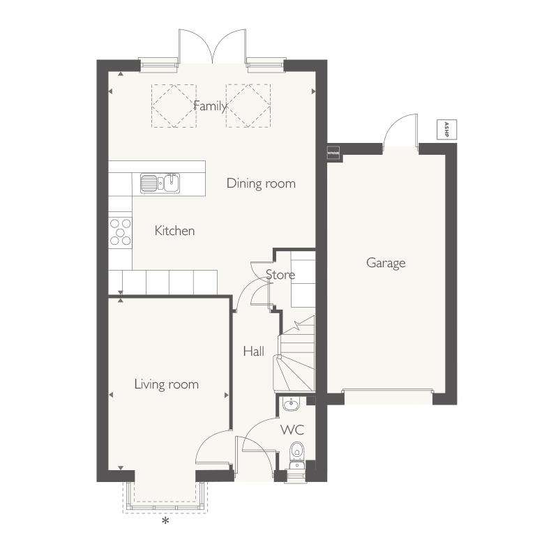 4 bedroom detached house for sale - floorplan