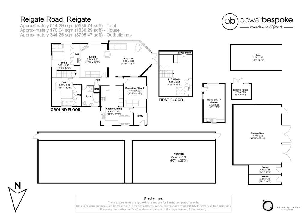 4 bedroom house for sale - floorplan