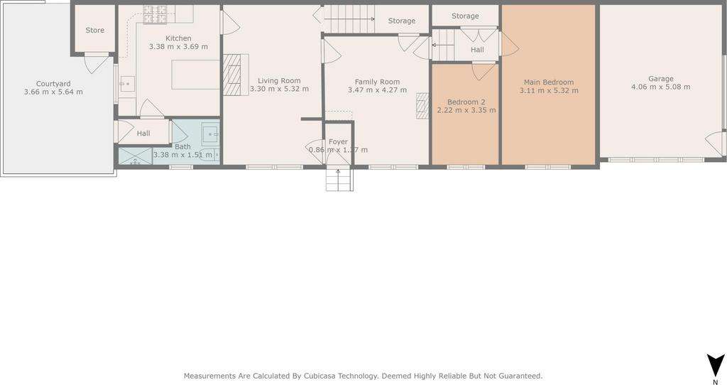 3 bedroom cottage for sale - floorplan