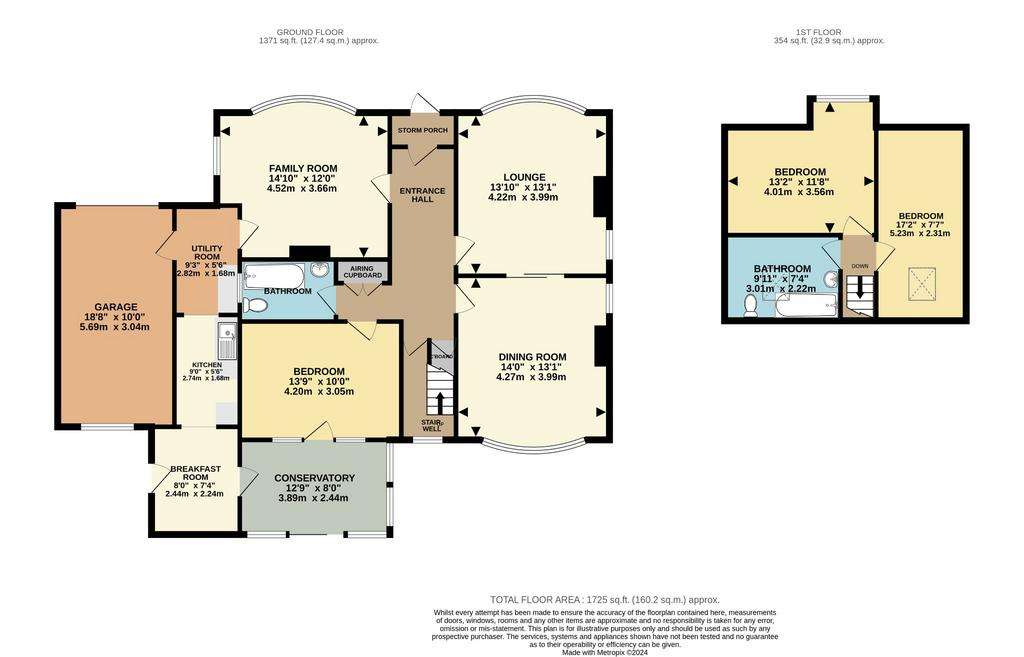 4 bedroom chalet for sale - floorplan