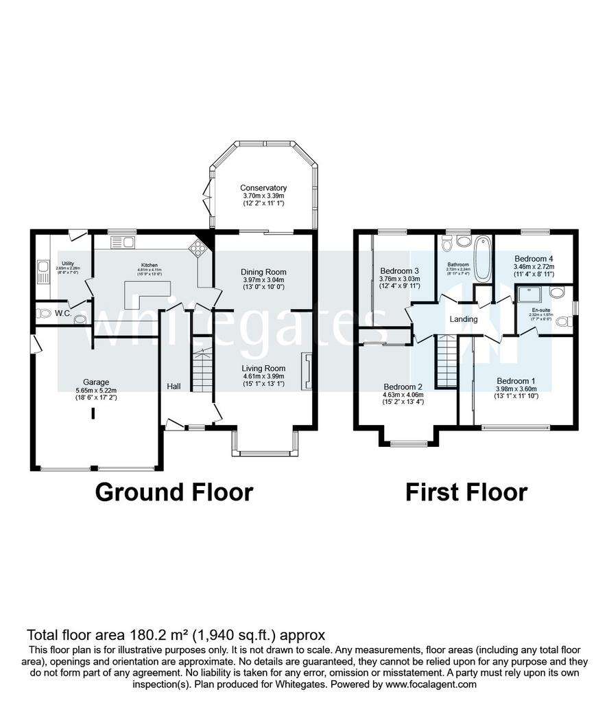 4 bedroom detached house for sale - floorplan