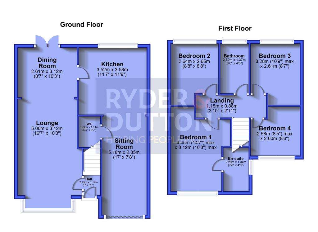 4 bedroom detached house for sale - floorplan