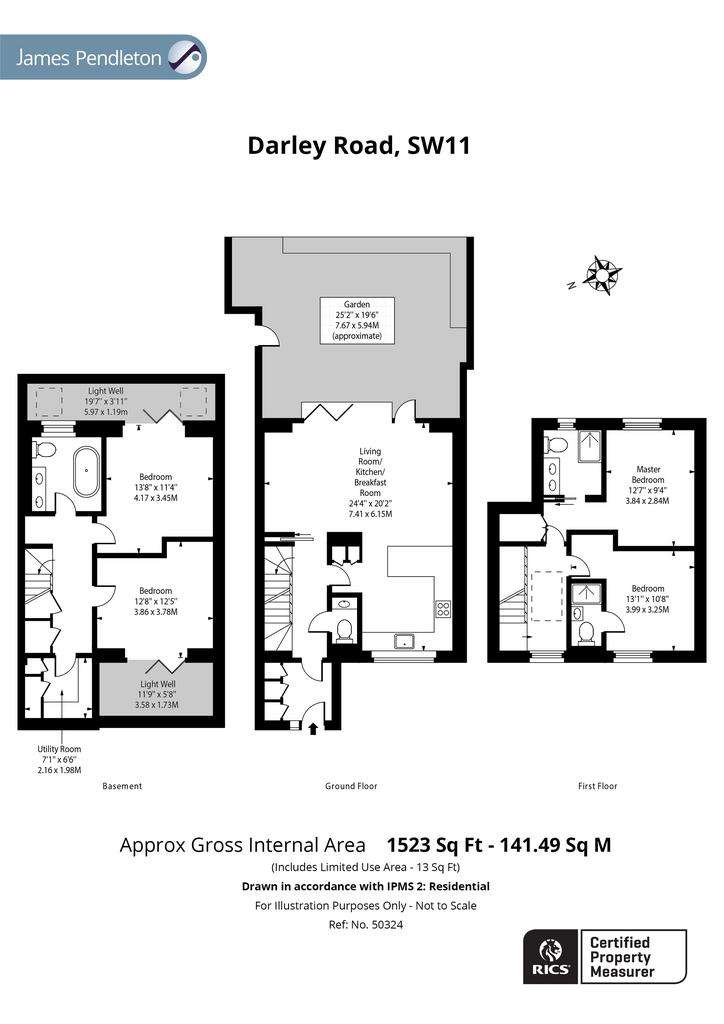 4 bedroom detached house to rent - floorplan